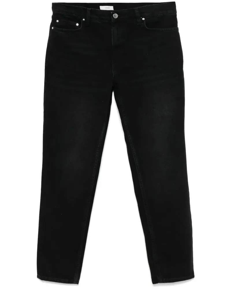 Totême Tapered-Jeans - Schwarz Schwarz