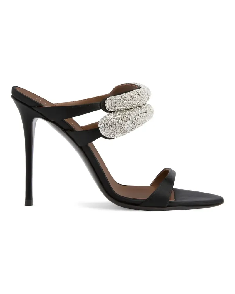 Giuseppe Zanotti Elise Soiree andals - Schwarz Schwarz