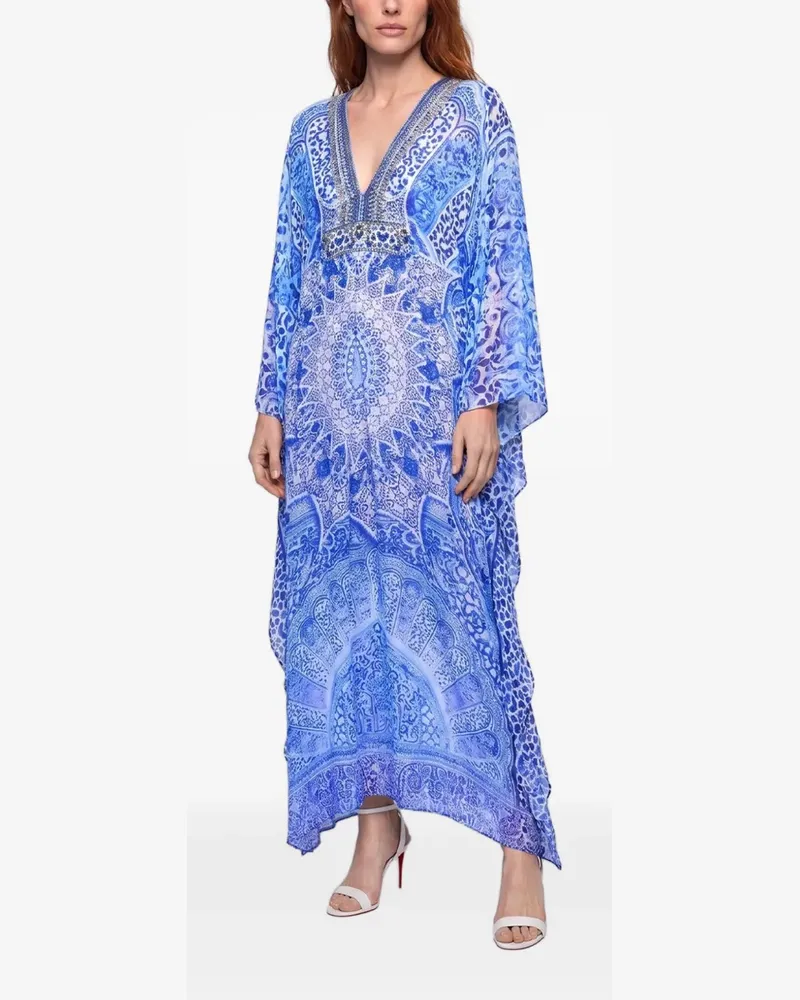 Camilla The Bosphorous Maxikleid - Blau Blau