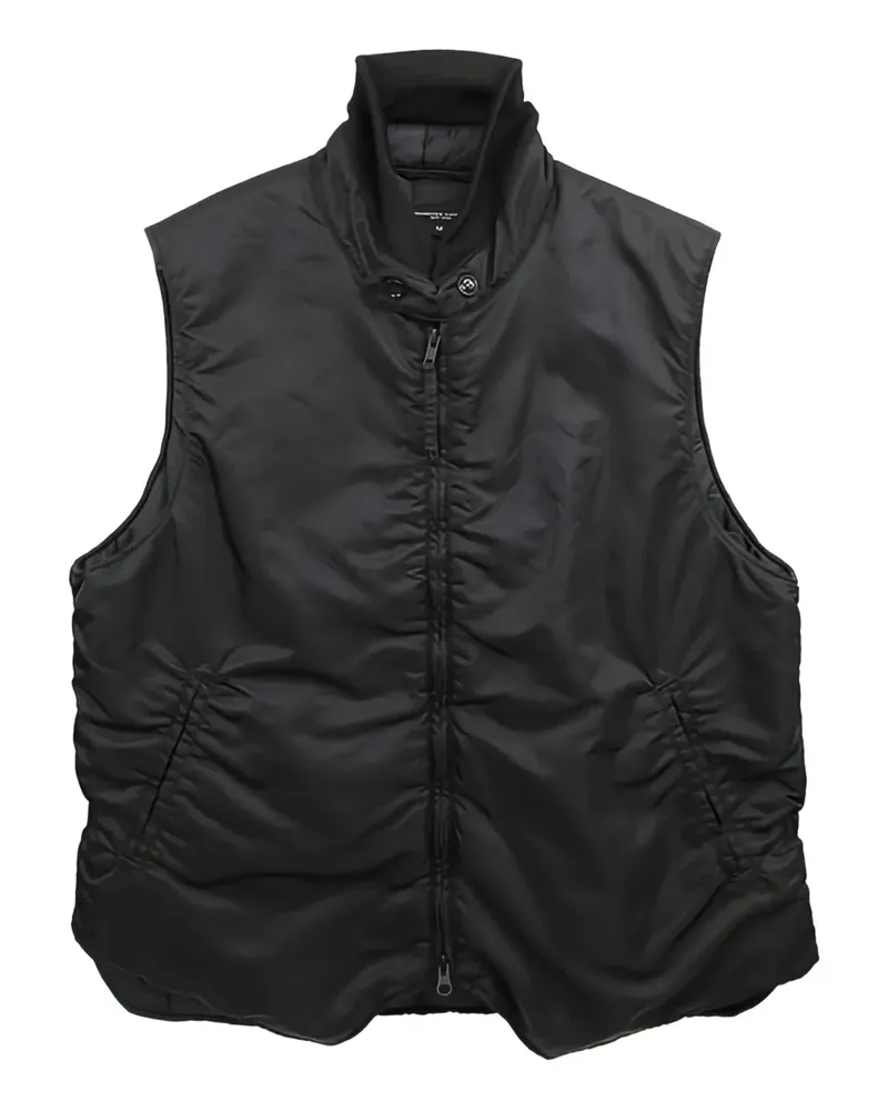 Engineered Garments Weste mit Stehkragen - Schwarz Schwarz