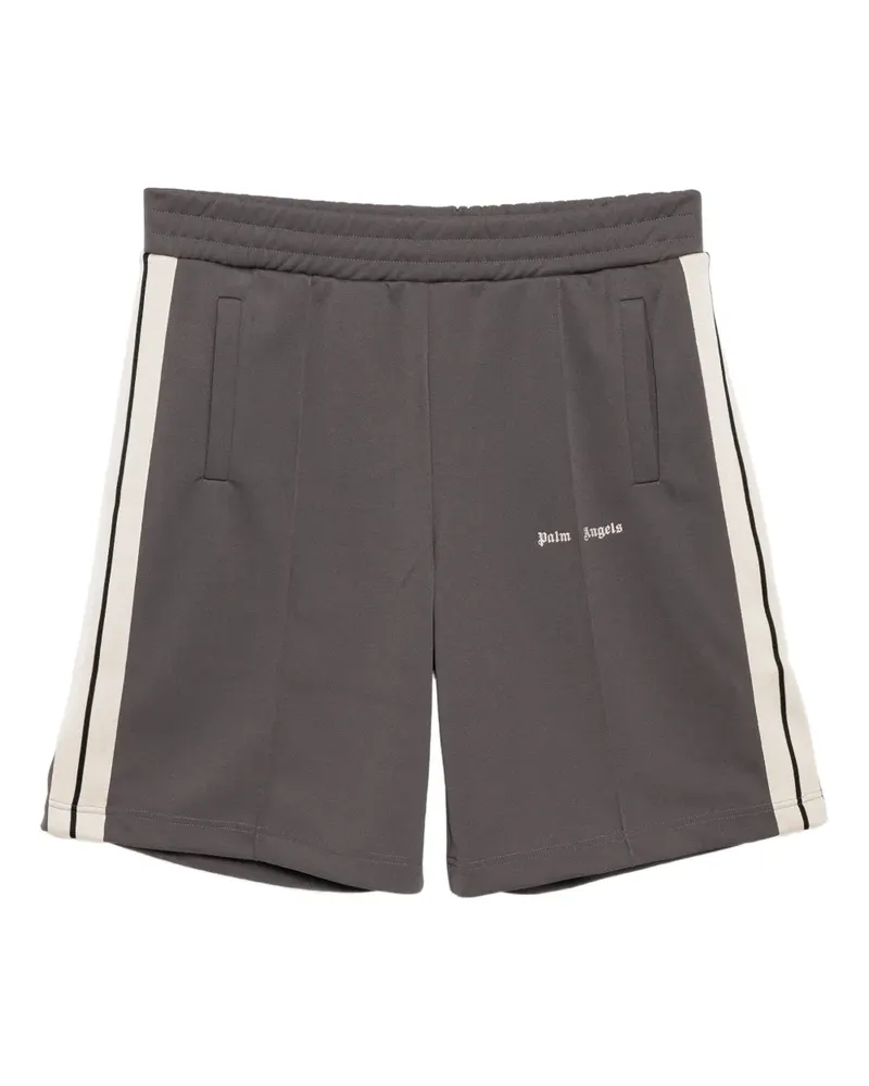 Palm Angels Joggingshorts mit Logo - Grau Grau