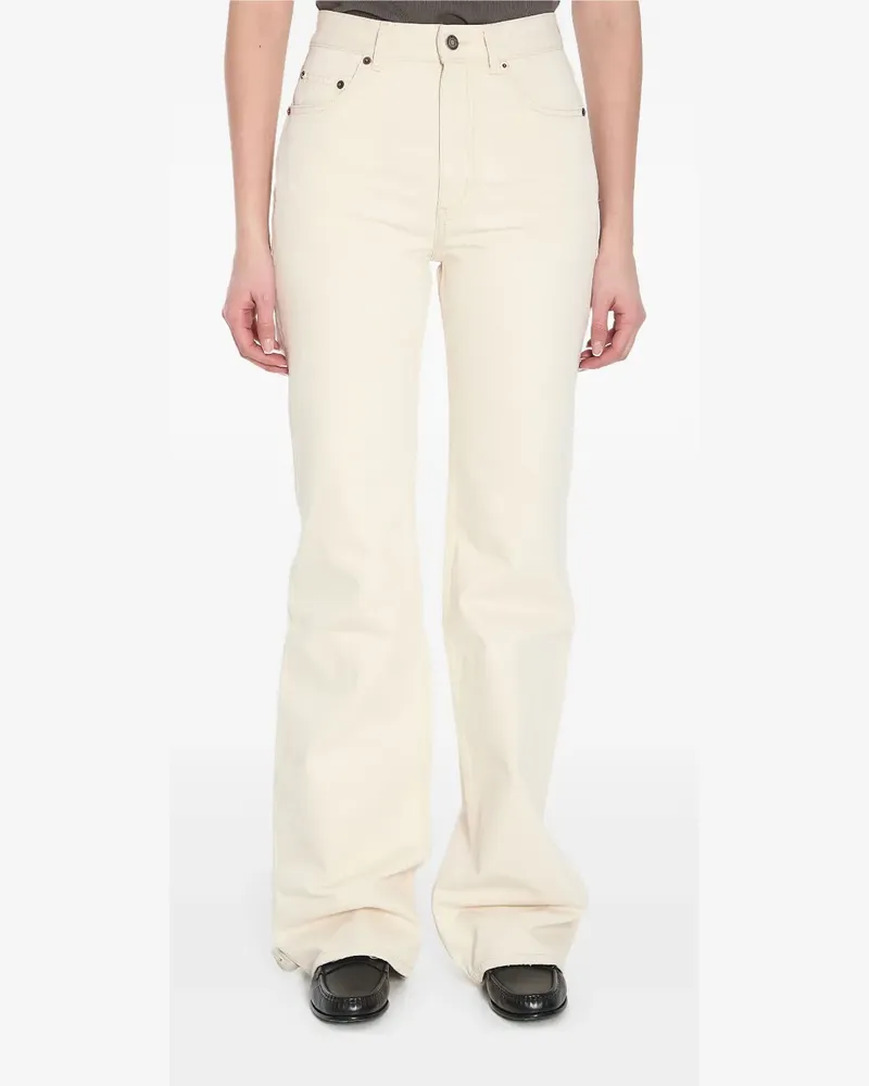 Saint Laurent 70s Jeans - Weiß Weiß