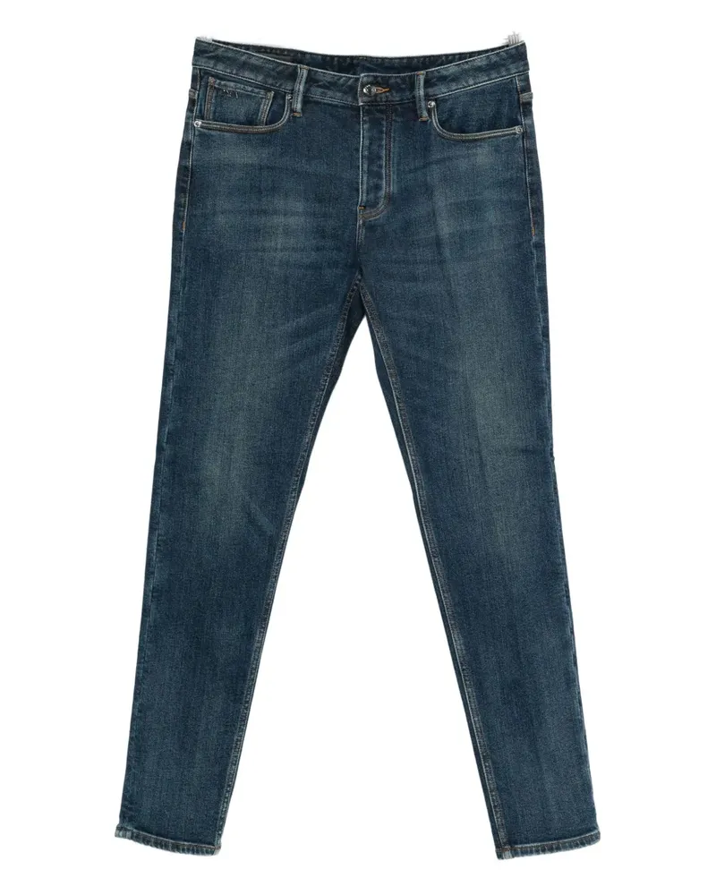 Emporio Armani Klassische Slim-Fit-Jeans - Blau Blau