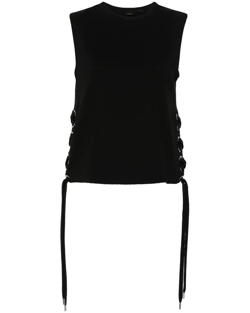 Pinko Klassisches Top - Schwarz Schwarz