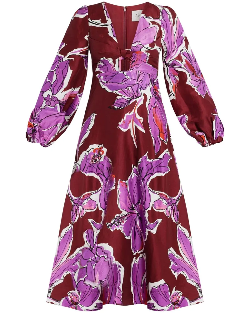 Aje. Inflorescence Midikleid - Rot Rot