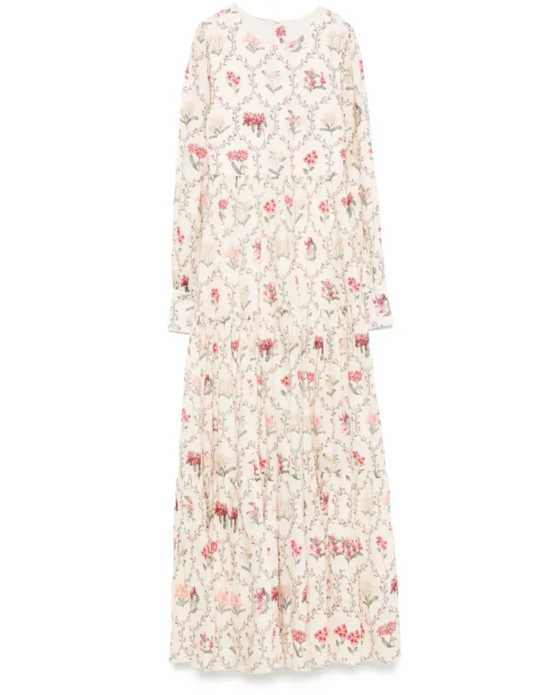 AGUA BENDITA Nuez Orquidea Maxikleid - Nude Nude