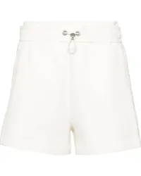 Moose Knuckles Mixmedia Shorts mit Logo-Schild Nude