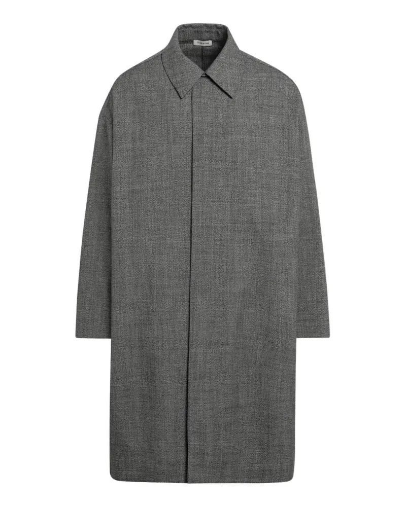 Fear of God Trenchcoat aus Mouliné - Grau Grau