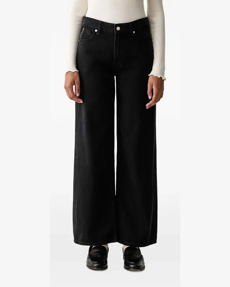 Marc O'Polo Tomke wide-leg jeans - Schwarz Schwarz