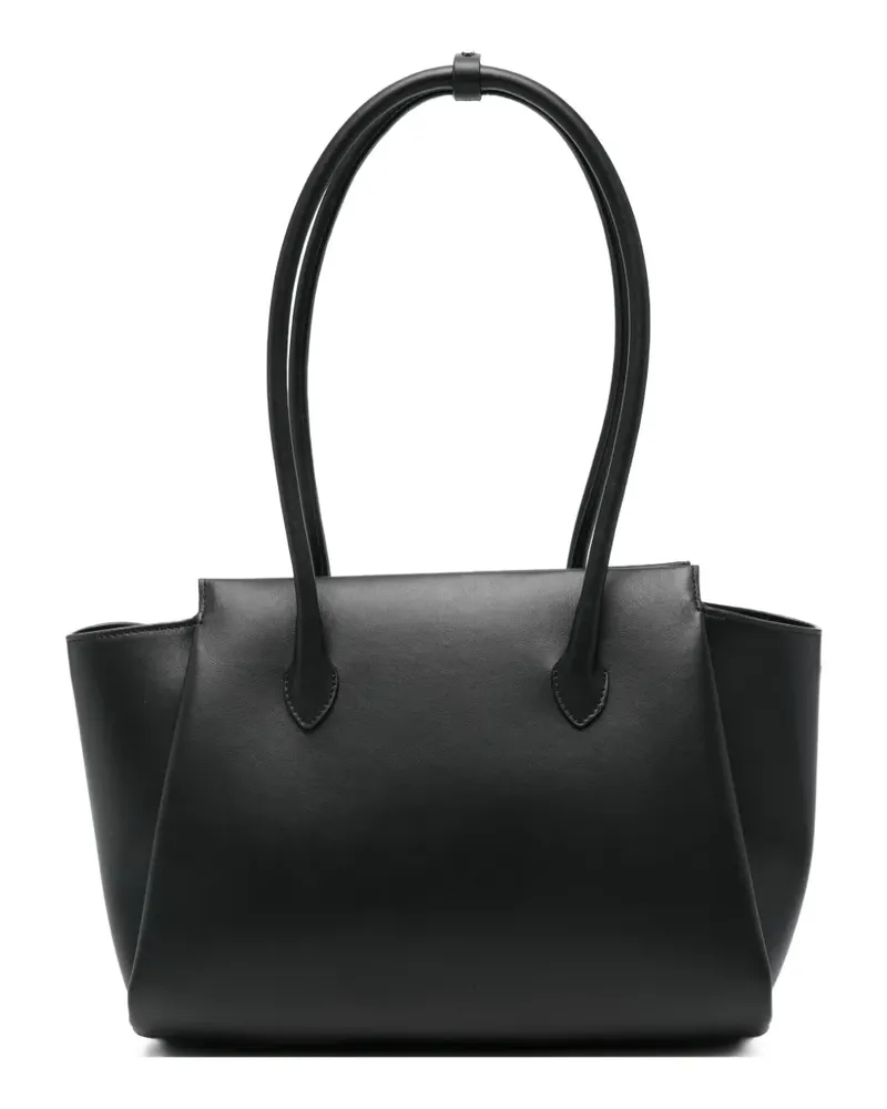 Aesther Ekme Schultertasche aus Leder - Schwarz Schwarz