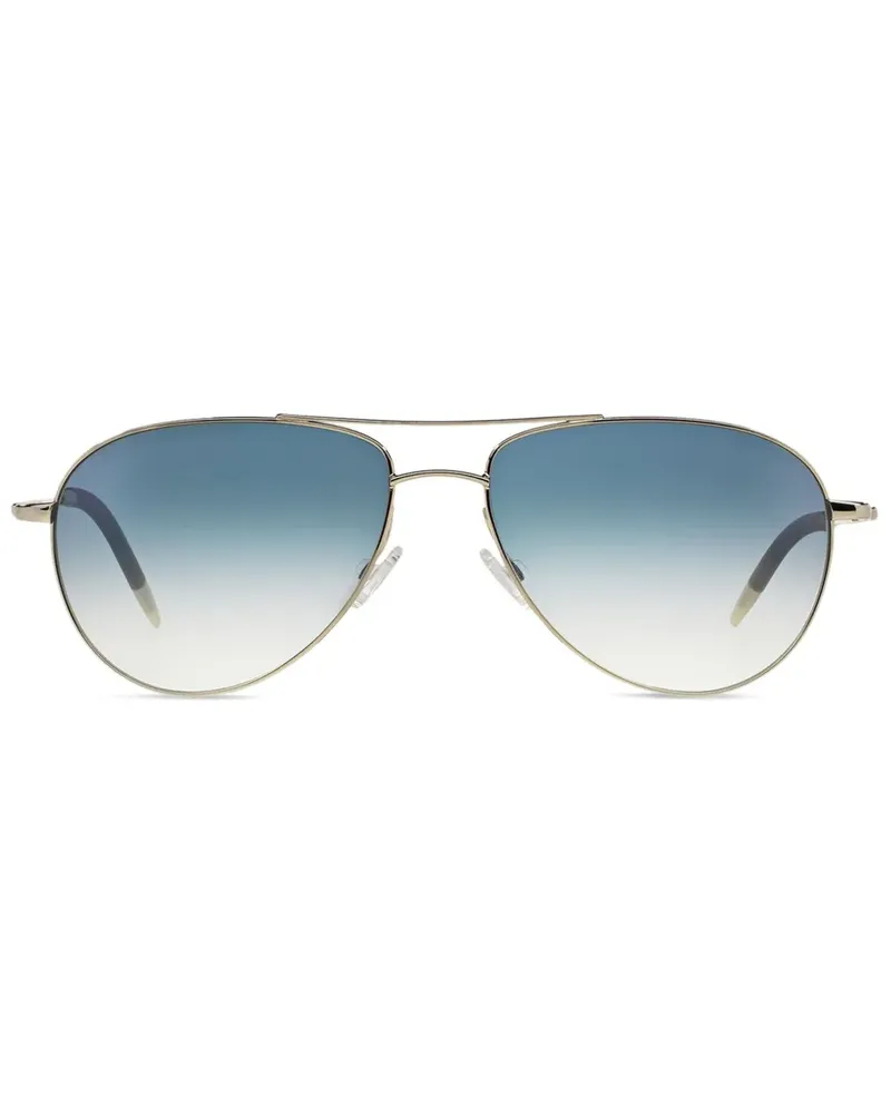 Oliver Peoples Benedict Sonnenbrille - Silber Silber