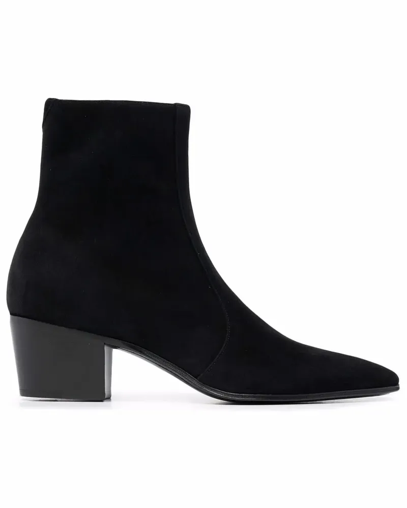 Saint Laurent Vassili Stiefeletten - Schwarz Schwarz
