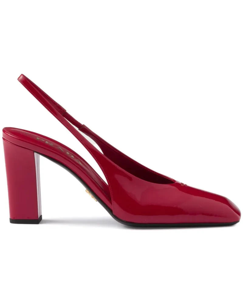 Prada Slingback-Pumps 85mm - Rot Rot