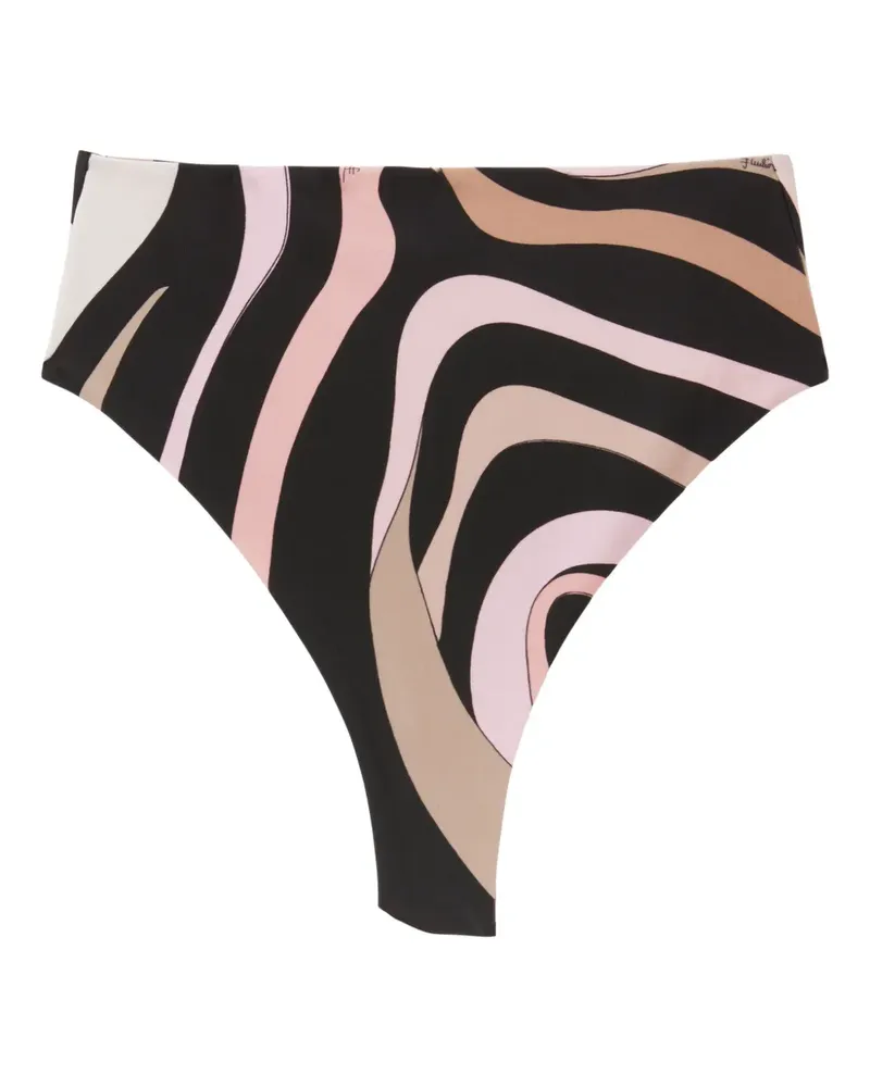 Emilio Pucci Marmo Bikinihöschen - Schwarz Schwarz