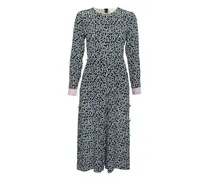 2023 Jumpsuit mit Polka Dots - Blau