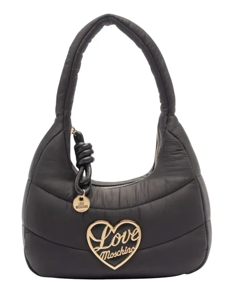 Moschino padded quilted tote bag - Schwarz Schwarz