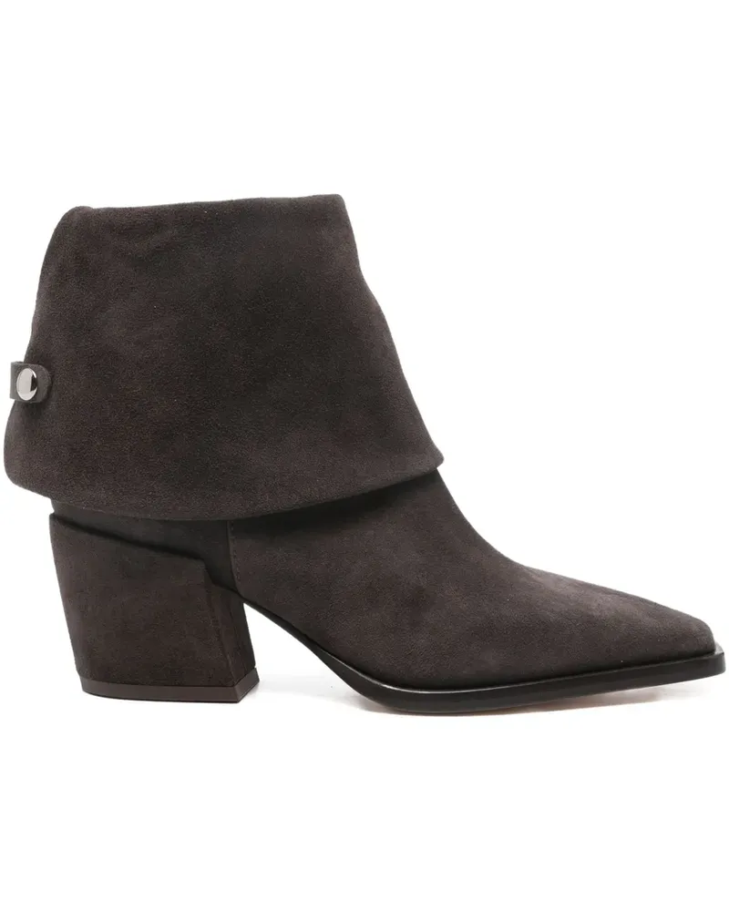 Attilio Giusti Leombruni Stiefel aus Wildleder 70mm - Braun Braun