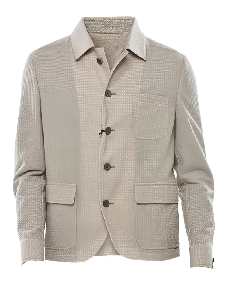 Corneliani Circle Hemdjacke - Nude Nude