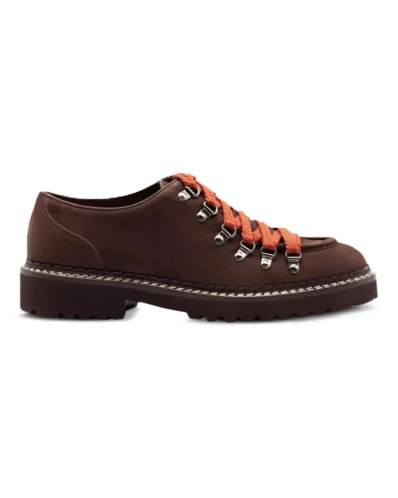 Doucal´s Schnürschuhe aus Wildleder - Braun Braun
