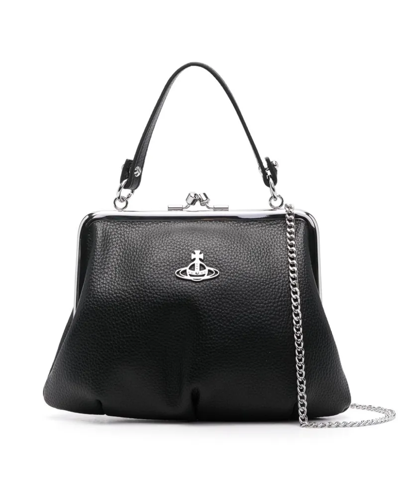 Vivienne Westwood Granny Frame Mini-Tasche - Schwarz Schwarz