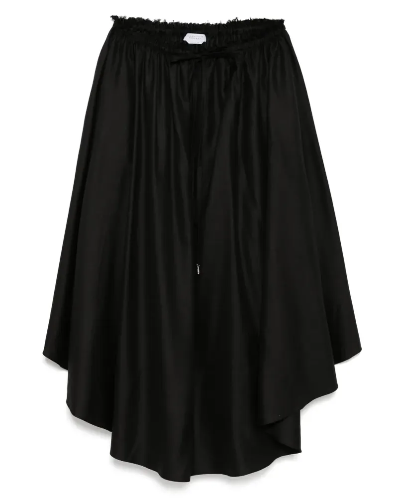 Gabriela Hearst Asymmetrischer Dea Rock - Schwarz Schwarz