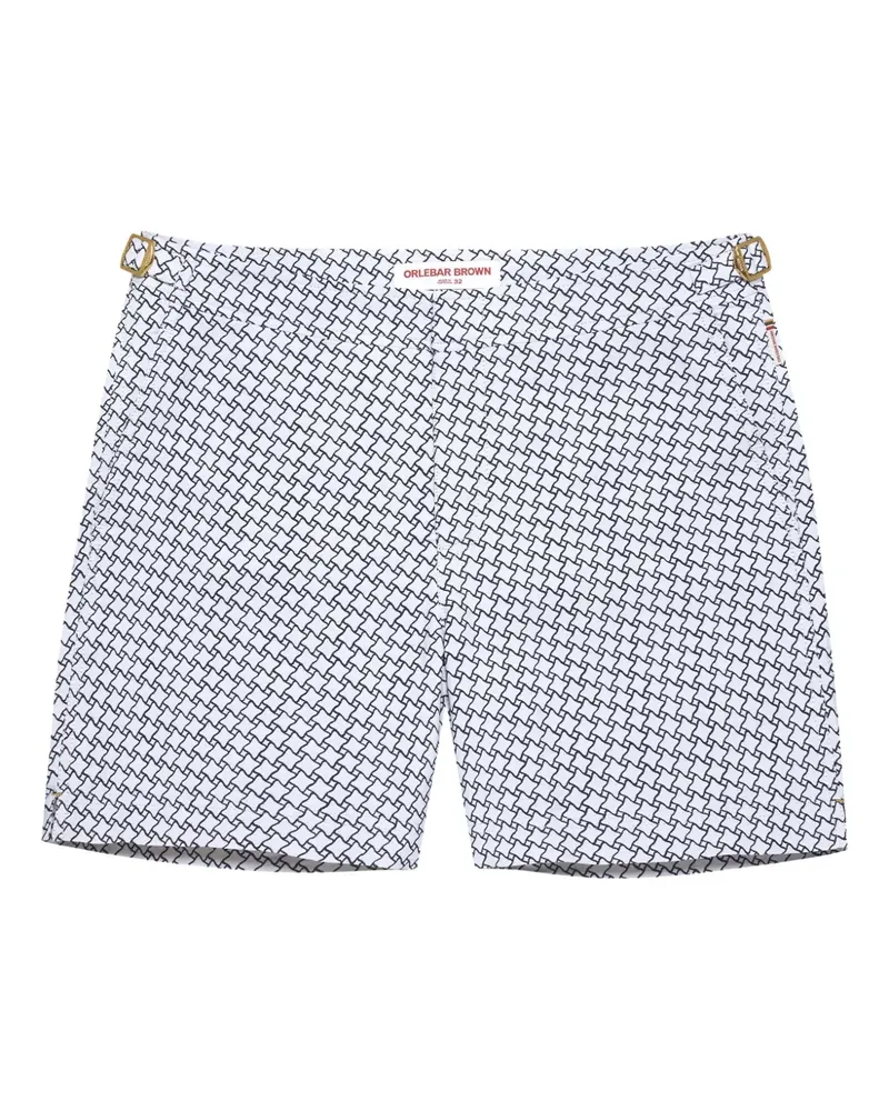 Orlebar Brown Bulldog Badeshorts - Weiß Weiß