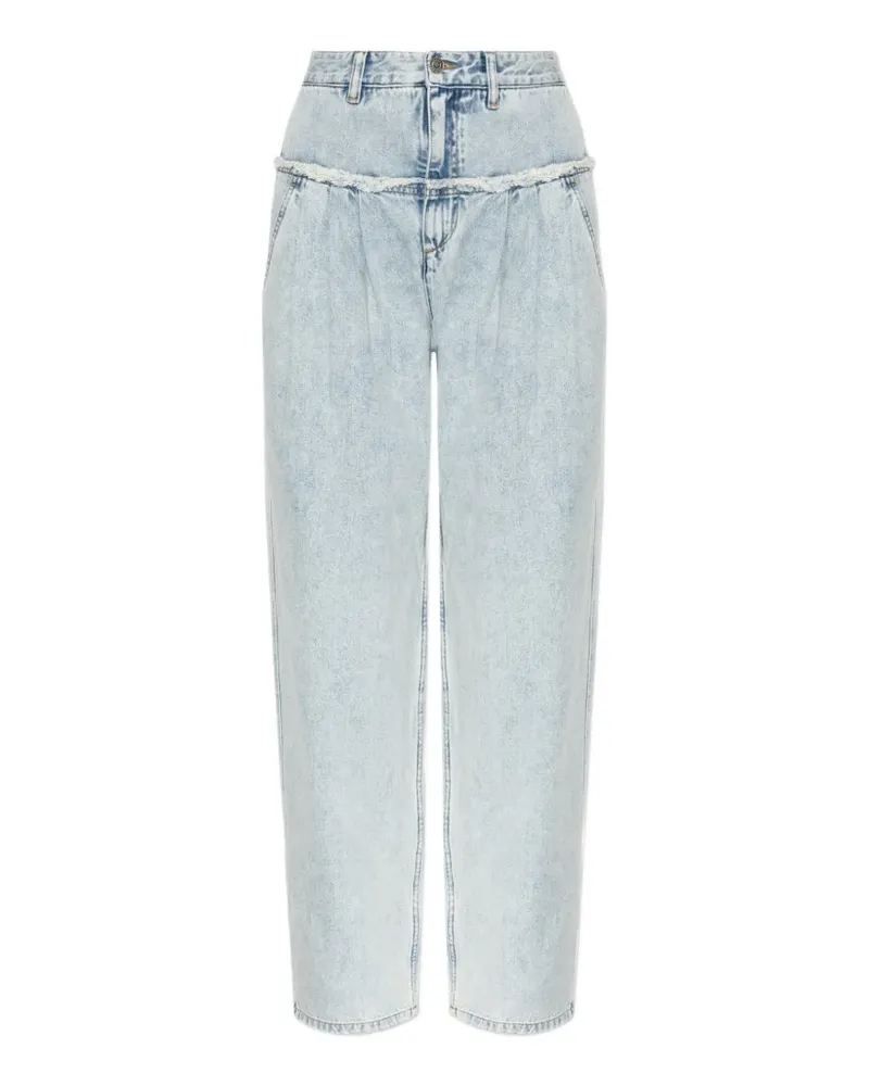 Isabel Marant Iniza Jeans mit ausgefranstem Saum - Blau Blau