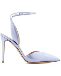 Giorgio Armani Pumps mit metallischem Finish Blau