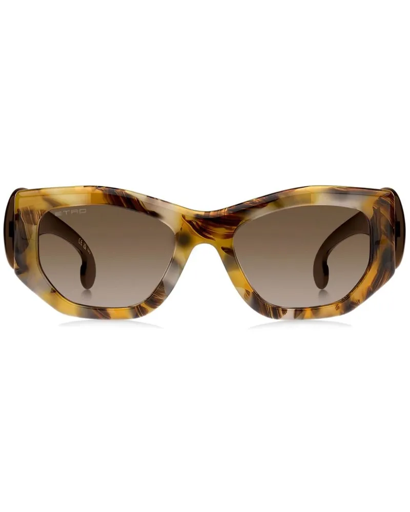 Etro Paisley Sonnenbrille - Braun Braun