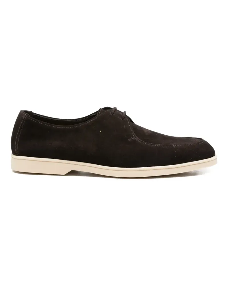 Doucal´s suede Derby shoes - Braun Braun