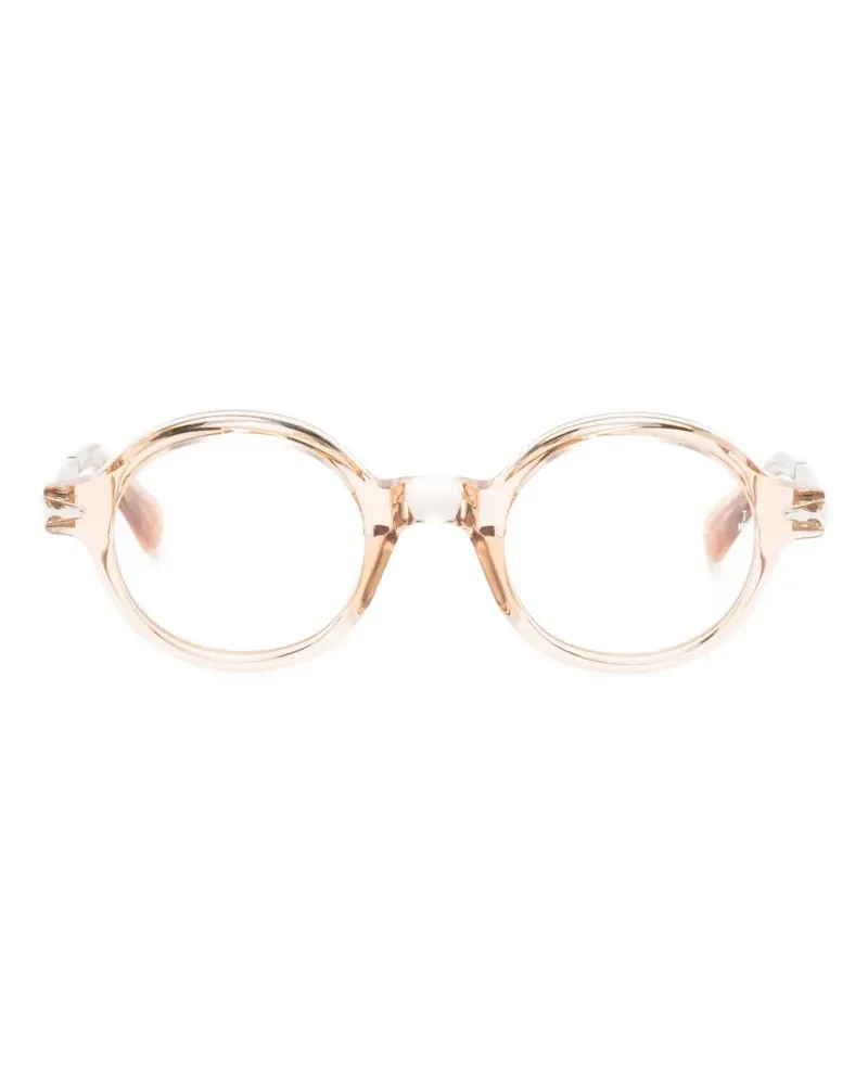 Jacques Marie Mage Hartigan round-frame glasses - Nude Nude