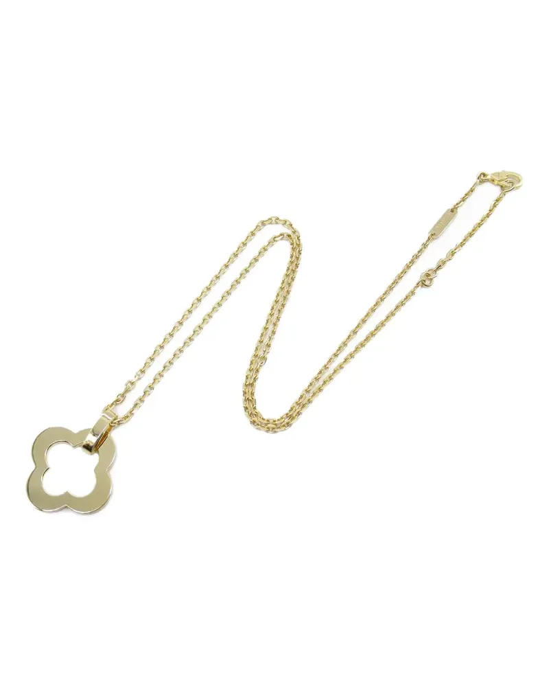 Van Cleef & Arpels 2010 18kt Byzantine Alhambra Gelbgoldhalskette Gold