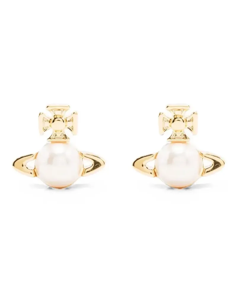 Vivienne Westwood Ohrringe mit Perlen - Gold Gold