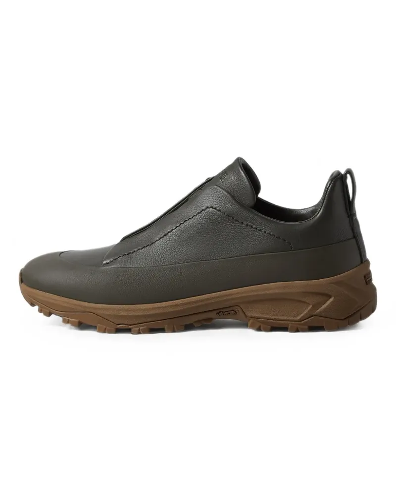 Ermenegildo Zegna Triple Stitch™ SECONDSKIN Sneakers - Grün Grün
