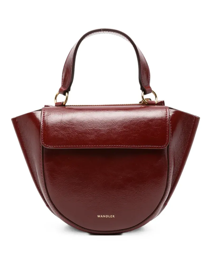 WANDLER leather tote bag - Rot Rot
