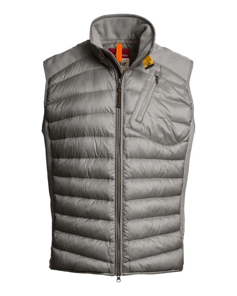 Parajumpers Wattierte Zavier Hybrid-Weste - Grau Grau