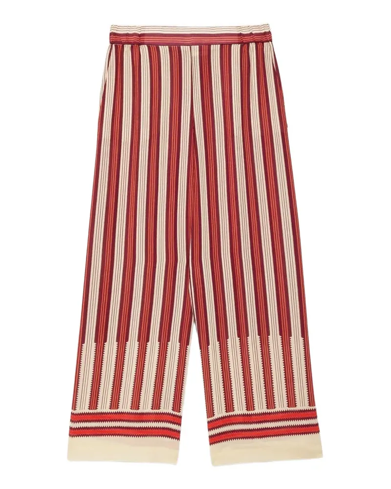 ottod’Ame striped wide-leg trousers - Rot Rot