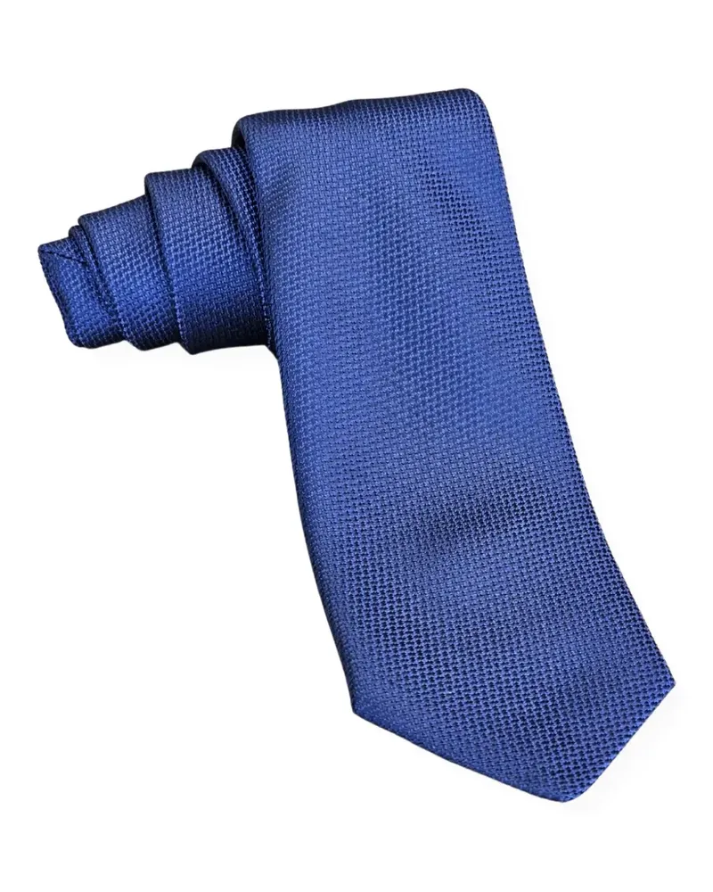 Ferragamo 3-Zero Krawatte - Blau Blau