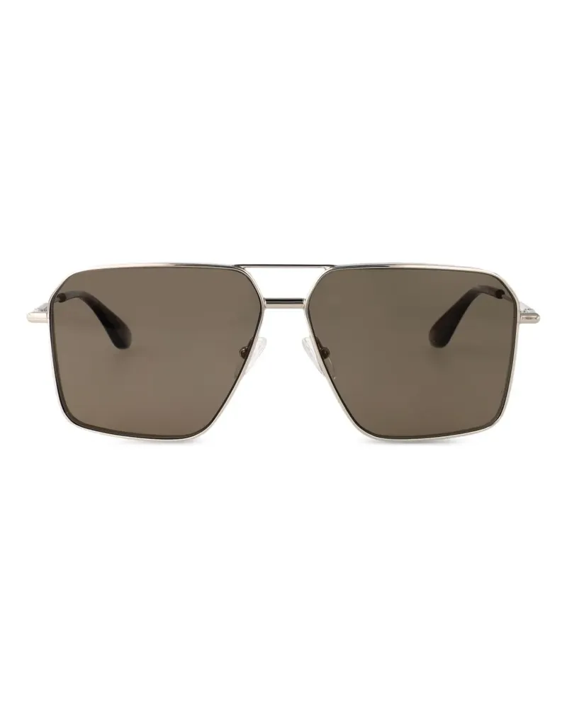 Alexander McQueen Getönte Pilotenbrille - Gold Gold