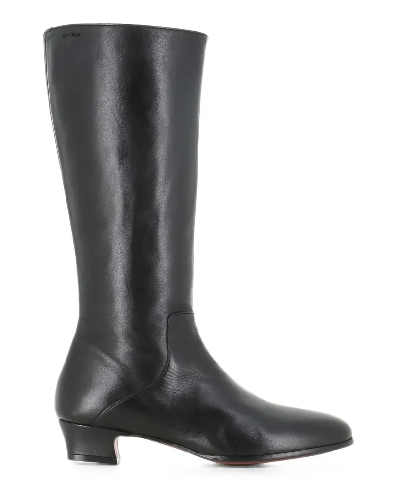 Alexander Hotto Kniehohe Stiefel - Schwarz Schwarz