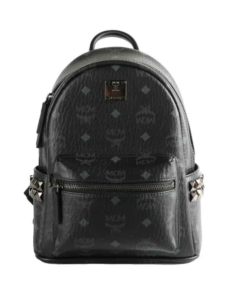 MCM Stark stud backpack - Schwarz Schwarz