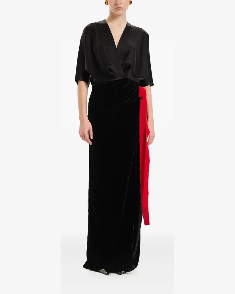 V:PM ATELIER Carrie Kleid - BLACK Black