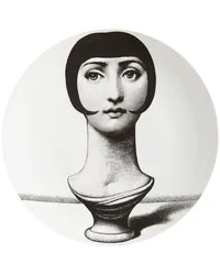 Fornasetti Tema e Variazioni n.192 Wandteller Weiß