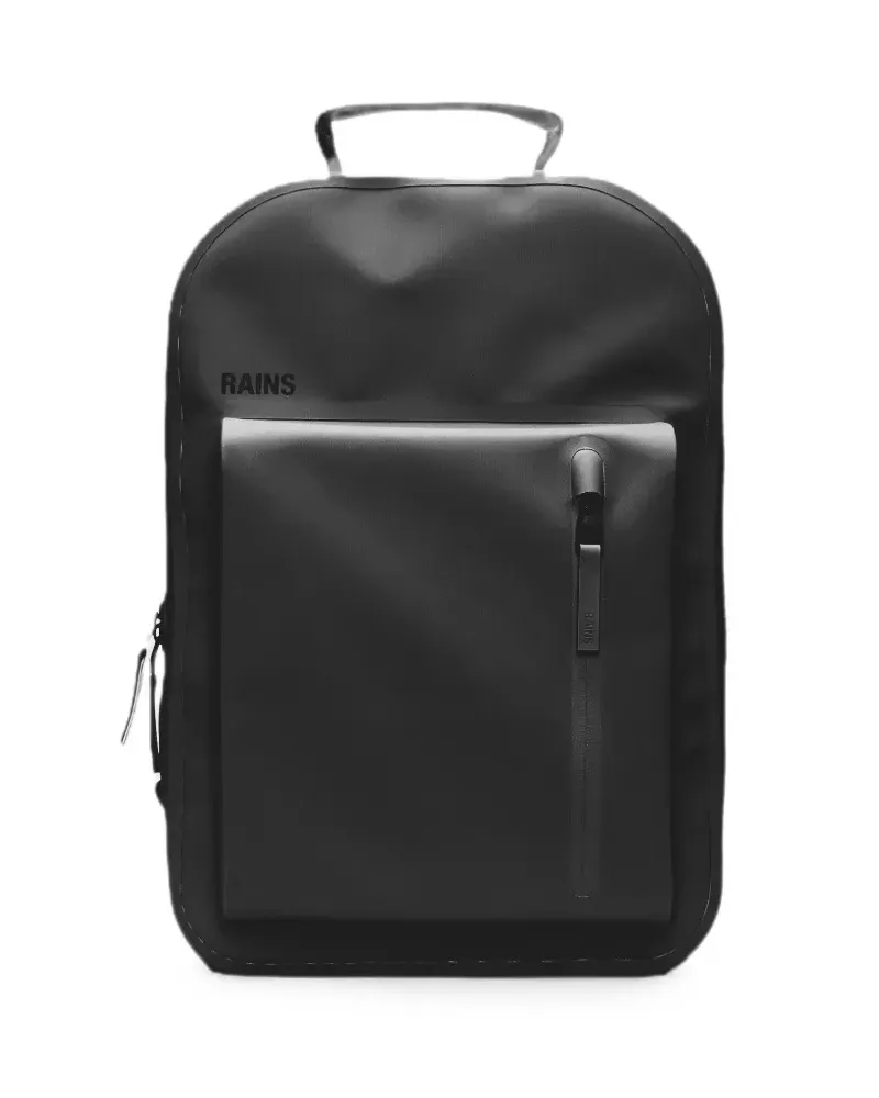 RAINS Deepwater Day logo-print backpack - Schwarz Schwarz