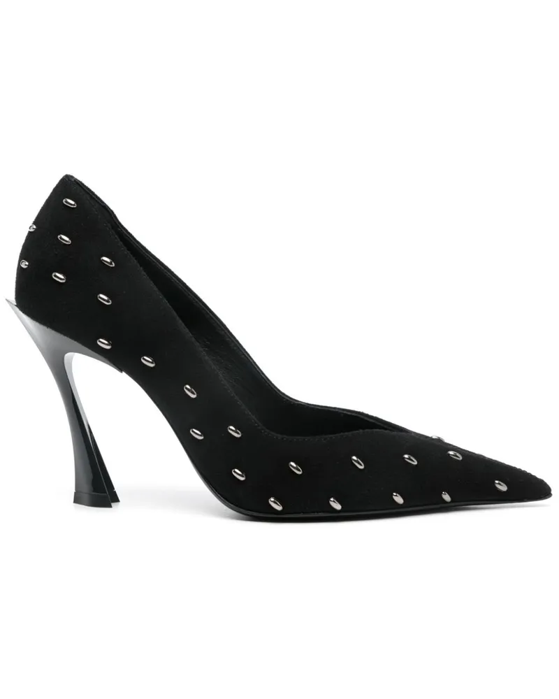 Thierry Mugler Fang Pumps 95mm - Schwarz Schwarz