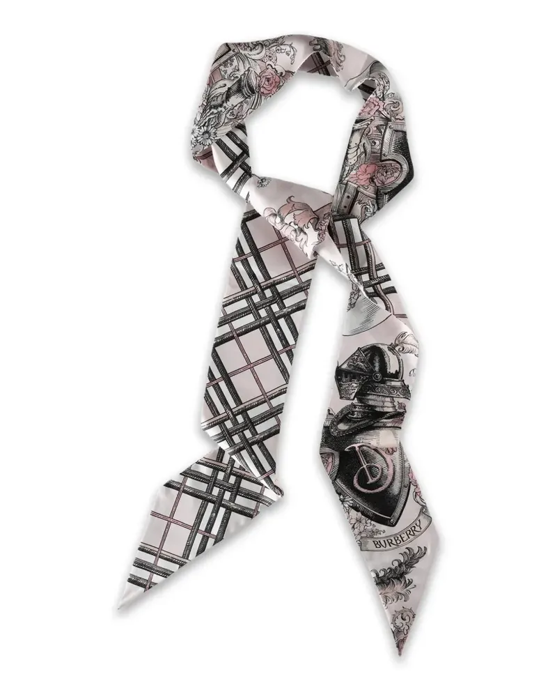 Burberry Schal mit Schottenkaro - Rosa Rosa