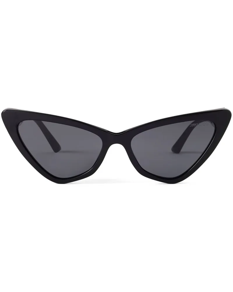 Jimmy Choo Sol Cat-Eye-Sonnenbrille - Schwarz Schwarz