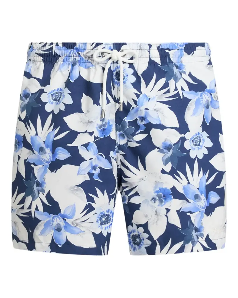 Ralph Lauren Badeshorts mit Blumen-Print - Blau Blau
