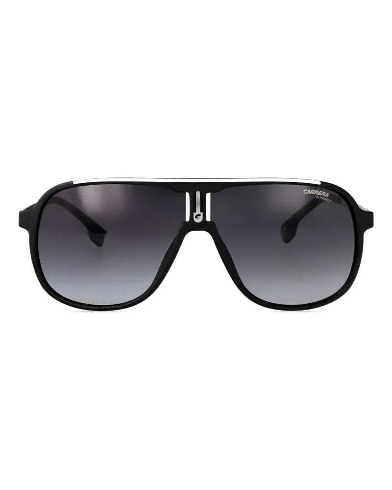 Carrera Getönte Pilotenbrille - Schwarz Schwarz