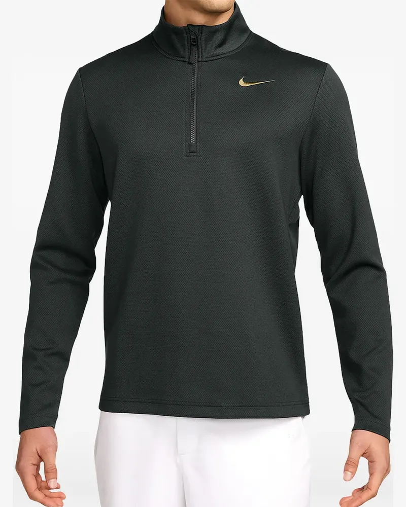 Nike Victory Oberteil mit kurzem Reißverschluss - Grau Grau